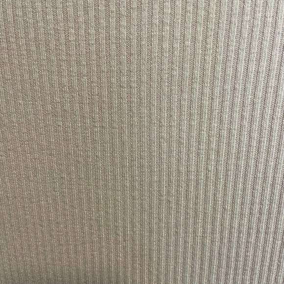 J. Crew Sweater Ribbed Bateau Neckline Beige Stretchy Women's Size Large - Picture 5 of 6